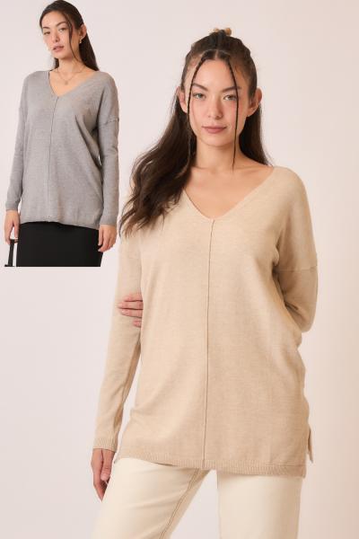 Lowery V-Neck Sweater