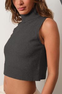 Mianto Sleeveless Turtleneck