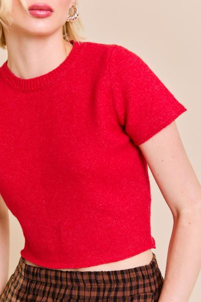 Melissa Short Sleeve Sweater