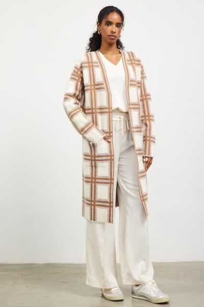 Kinkade Plaid Coatigan