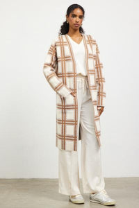 Kinkade Plaid Coatigan