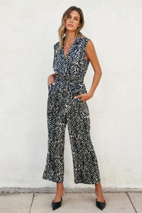 Satin Belted Jumper