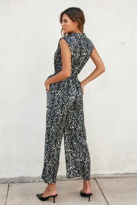 Satin Belted Jumper