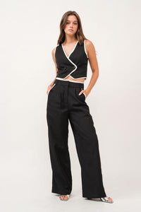 Tuxedo Vest & Pant Set