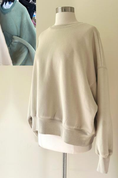 Reversable Fleece Sweatshirt