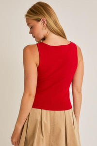 Bondo Knit Boatneck Top