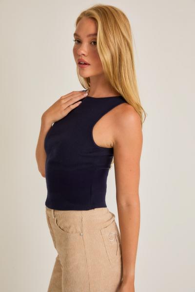 Bondo Knit Boatneck Top