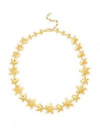 18K Gold Plated Dogwood Necklace