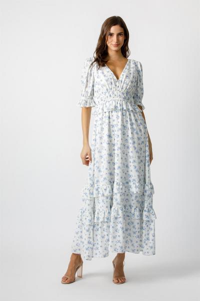 Delft Floral Dress