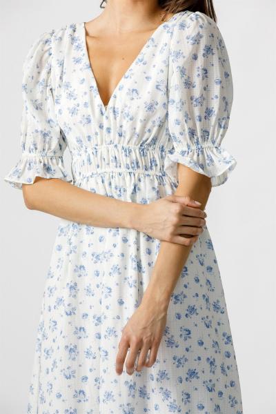 Delft Floral Dress