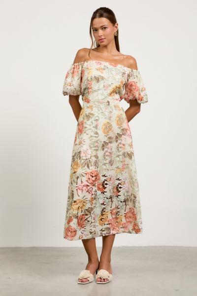 Byzantine Open Lace Dress