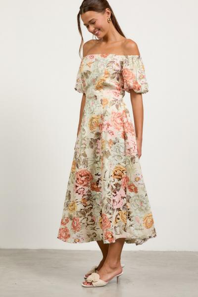 Byzantine Open Lace Dress