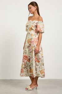 Byzantine Open Lace Dress