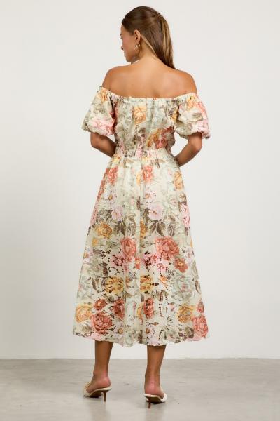 Byzantine Open Lace Dress