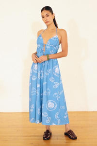 Farfalle Foodie Halter Dress