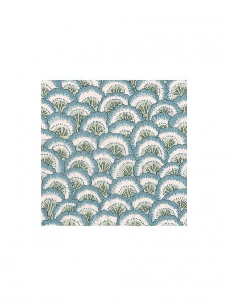 Scallop Blue Cocktail Napkins