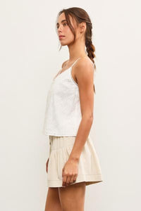 Eyelet Lace Tank