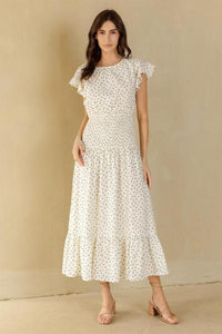 Cotton Drop Waist Dress