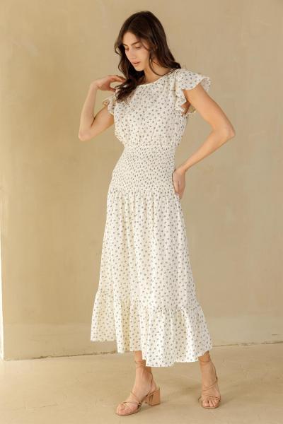 Cotton Drop Waist Dress