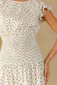 Cotton Drop Waist Dress