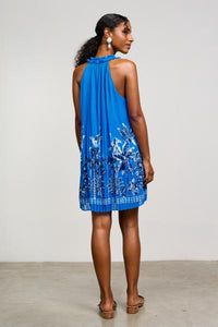 Blue Palms Dress