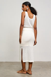 Lemon Harvest Knit Skirt