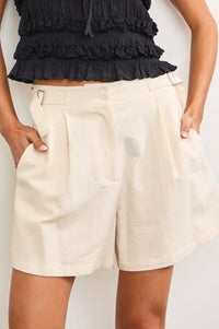 Cotton Linen Giorgio Shorts