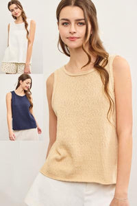 Hamptons Cotton Blend Tank