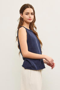 Hamptons Cotton Blend Tank