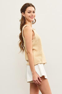 Hamptons Cotton Blend Tank