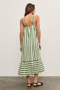 Darcy Striped Cotton Dress