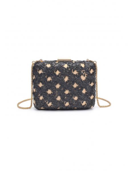 Isla Crossbody Clutch Black
