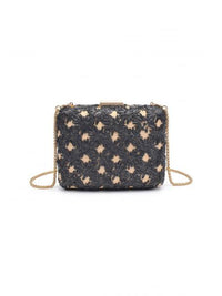 Isla Crossbody Clutch Black