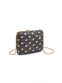 Isla Crossbody Clutch Black