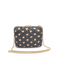 Isla Crossbody Clutch Black