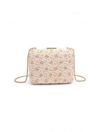 Isla Crossbody Clutch Ivory