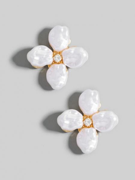 Pearl Dogwood Earrings