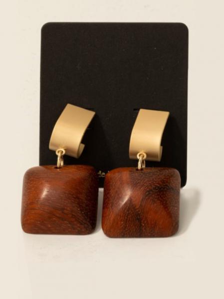 Walnut Stability Earrings