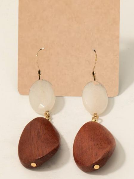 Walnut Dance Earrings