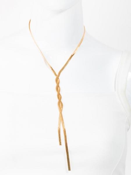 Twisted Snake Chain Necklace