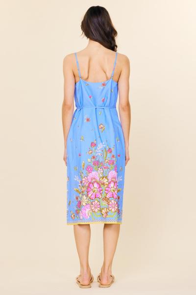 Tuscany Border Print Dress