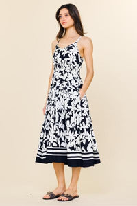 Tolanie Smocked Waist Dress