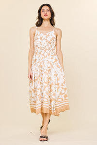 Tolanie Smocked Waist Dress