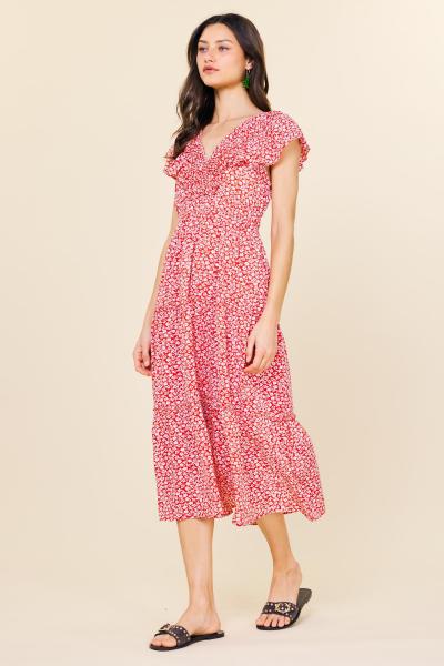 Triola Midi Dress