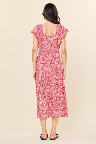 Triola Midi Dress