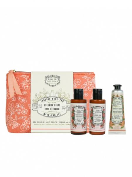 Rose Geranium Travel Pouch