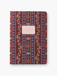 Posy Stitched Notebooks S/3