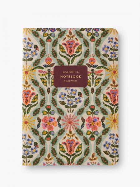 Posy Stitched Notebooks S/3