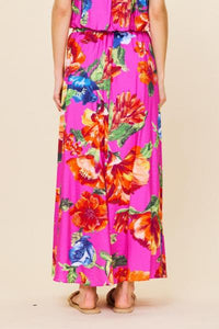 Hibiscus Flowing Skirt