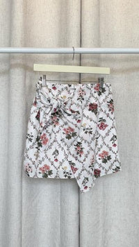 Botanical Tie Wrap Skort
